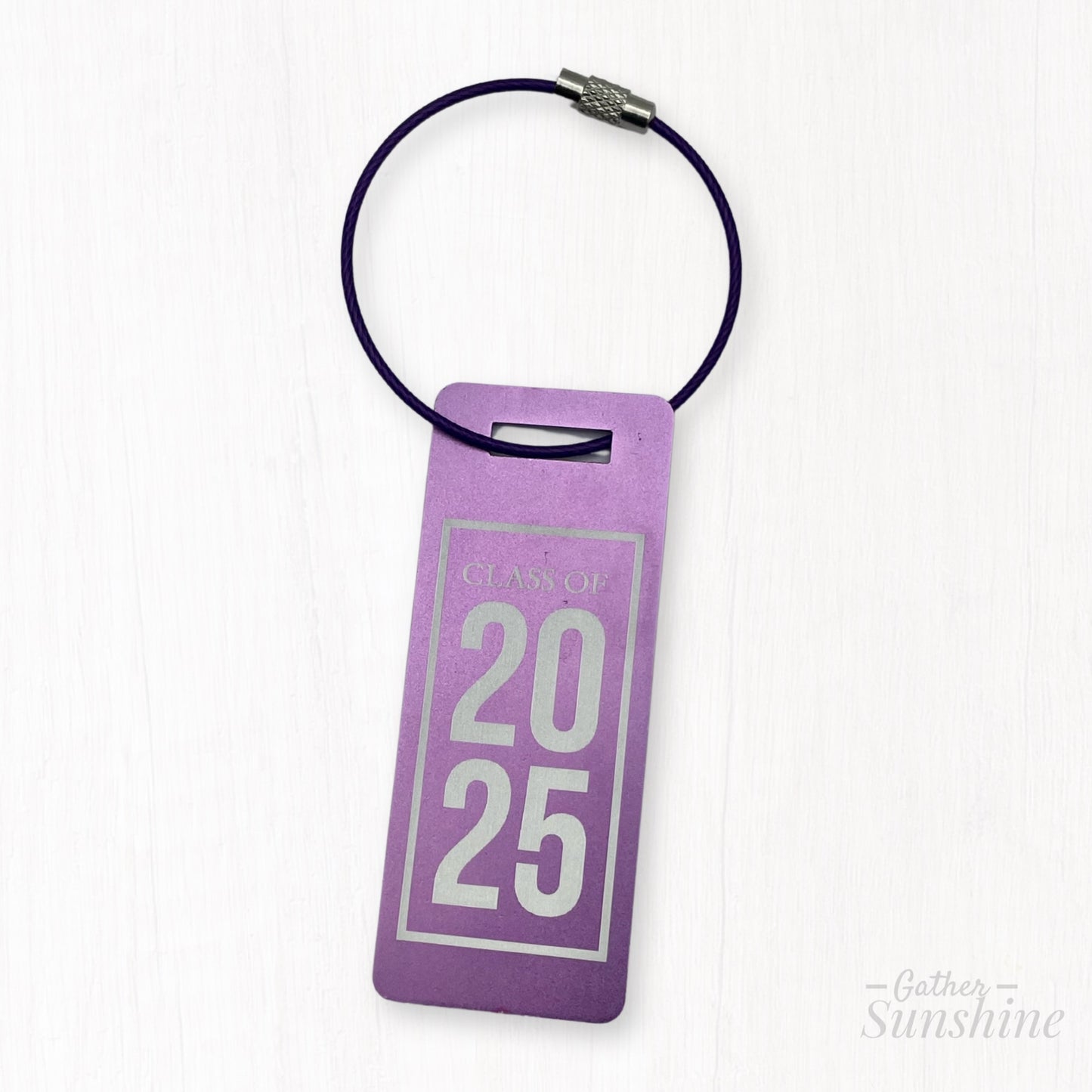 Grad - Class of 2026 Matching Luggage Tag Set – Large & Small C