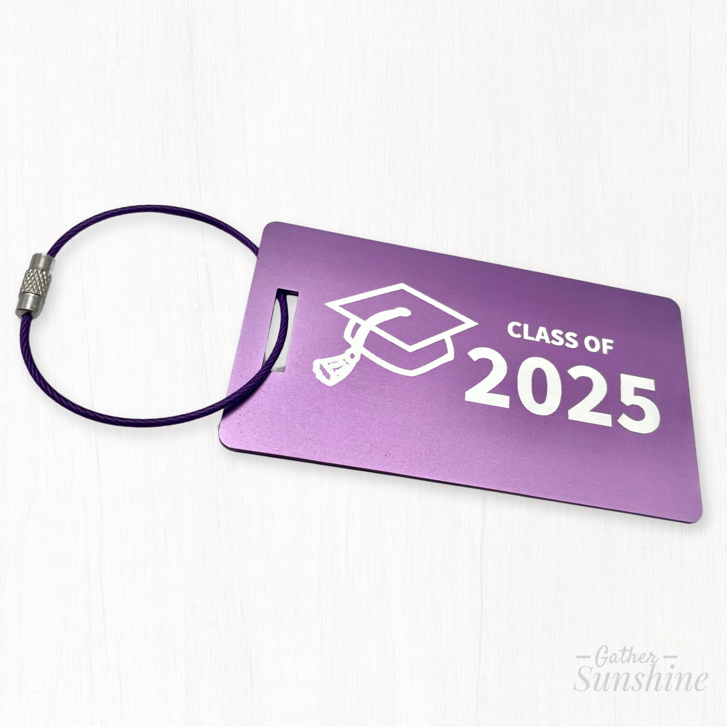 The Class of 2026 Matching Luggage Tag Set – Large & Small B