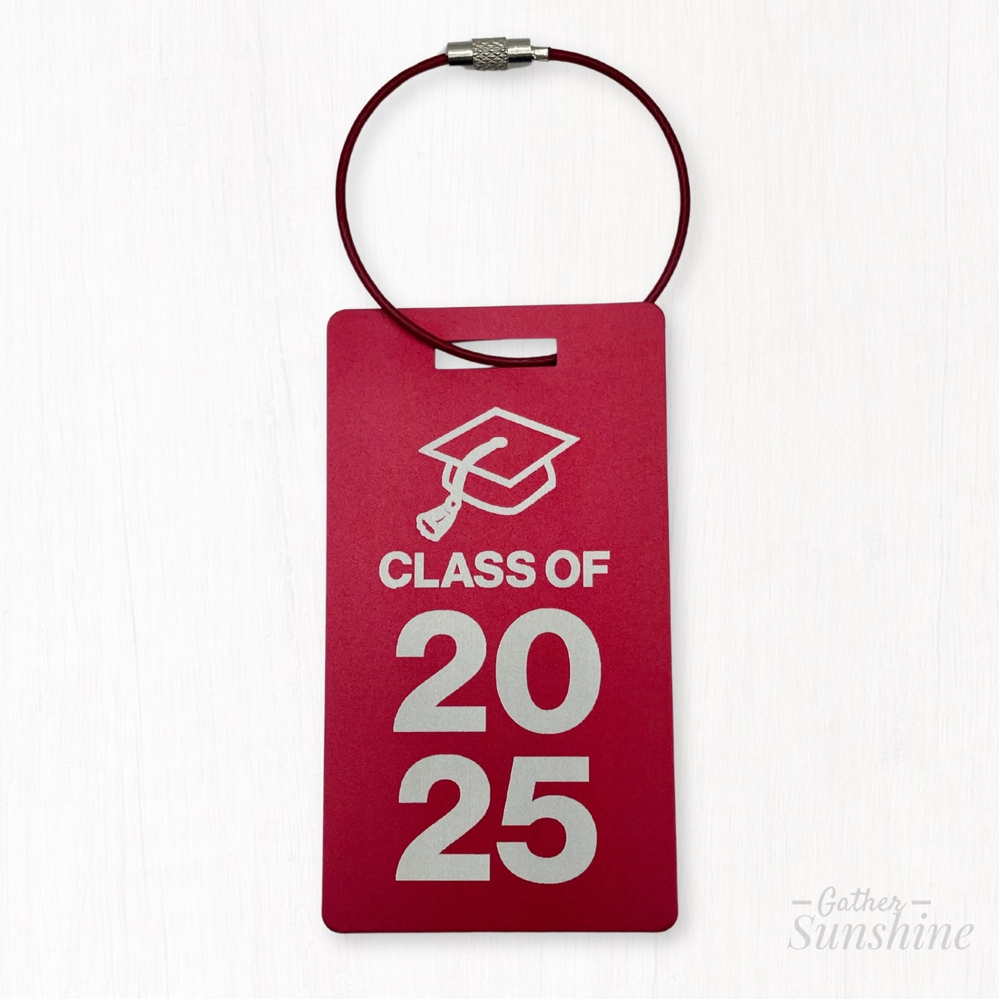 Class of 2026 Matching Luggage Tag Set – Large & Small A