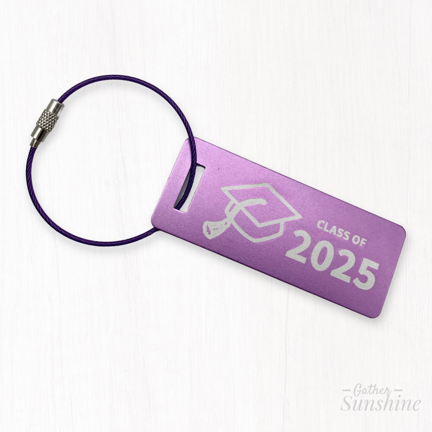 The Class of 2026 Matching Luggage Tag Set – Large & Small B